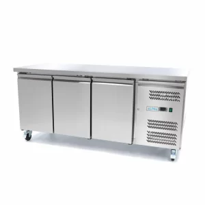 S/S Three Door Counter Freezer