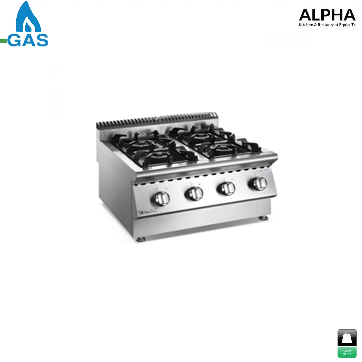 Gas Range 4-Burner
