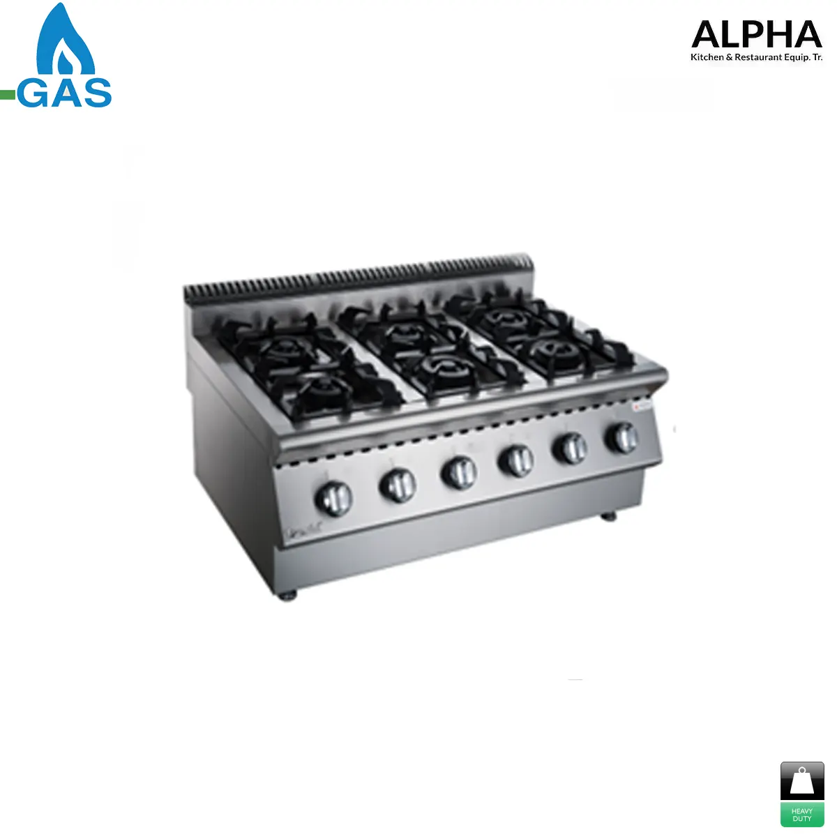 Gas Range 6-Burner