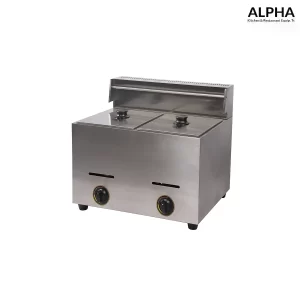Gas Fryer Double