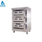 Gas Three Deck Baking Oven