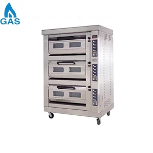 Gas Three Deck Baking Oven