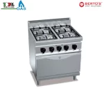 4 BURNER COOKER+OVEN