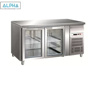 Glass chiller counter 136