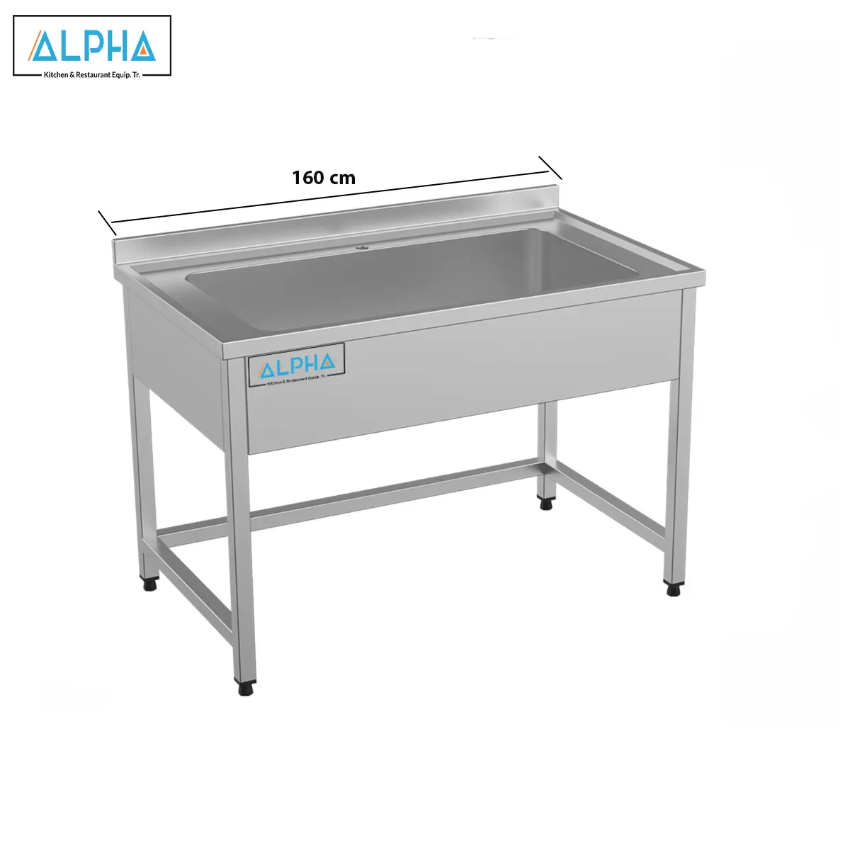 Pot wash sink 160