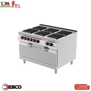 Electric Ranges 6 Square Plates