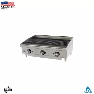 Gas lava Rock Griddle 6036CBF