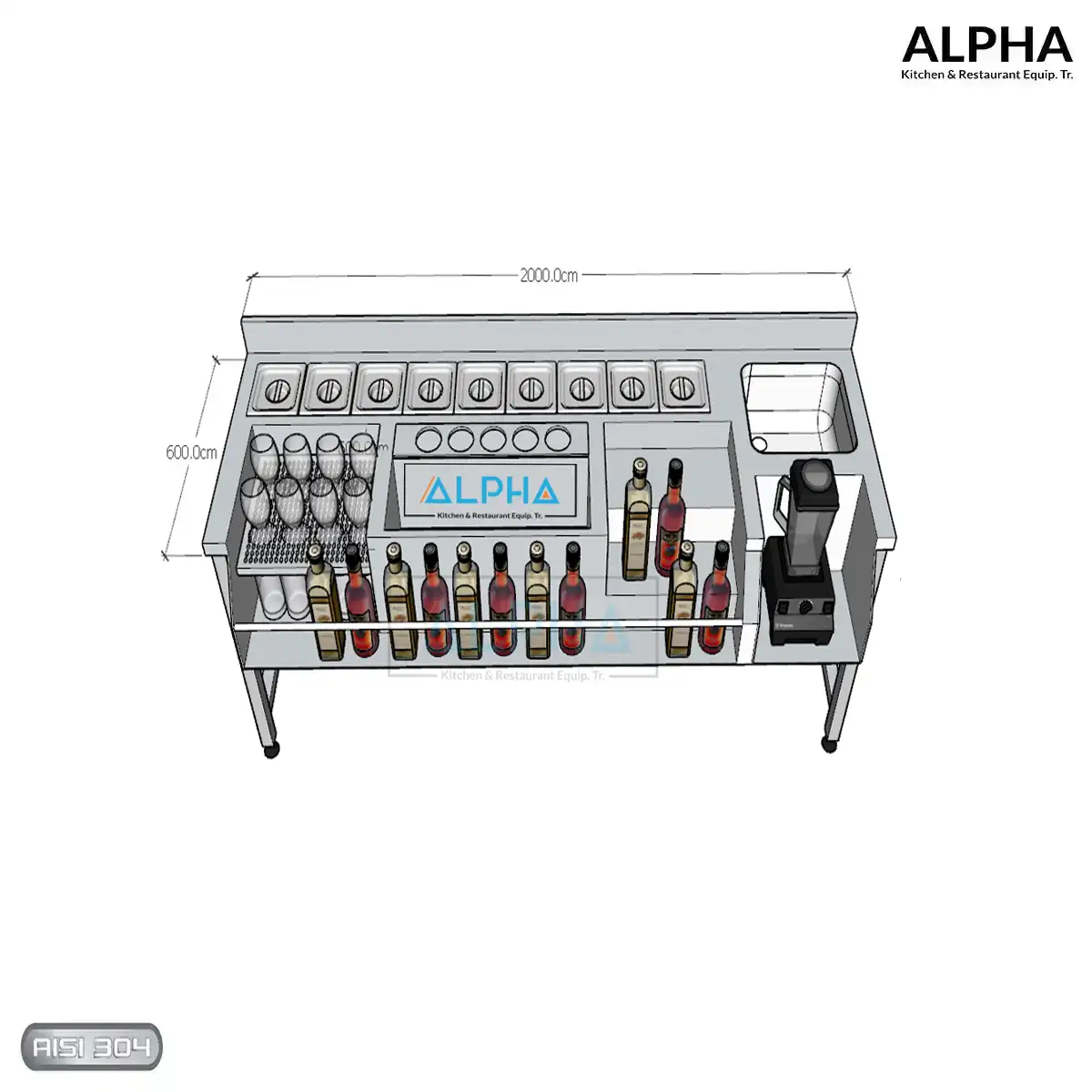 S/S Cocktail Station