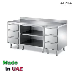 Base Cabinet With 6 Drawer