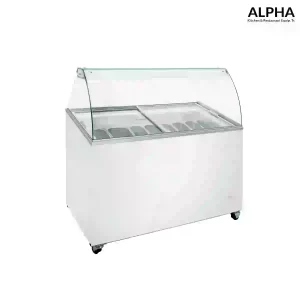 Ice cream freezer | Scooping Ice cream freezer display