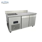 Countertop Chiller with Sink 136 | under counter chiller with bowl sink | restaurant kitchen equipment Dubai | Restaurant Kitchen Equipment | commercial kitchen equipment | Best Restaurant Equipment in UAE