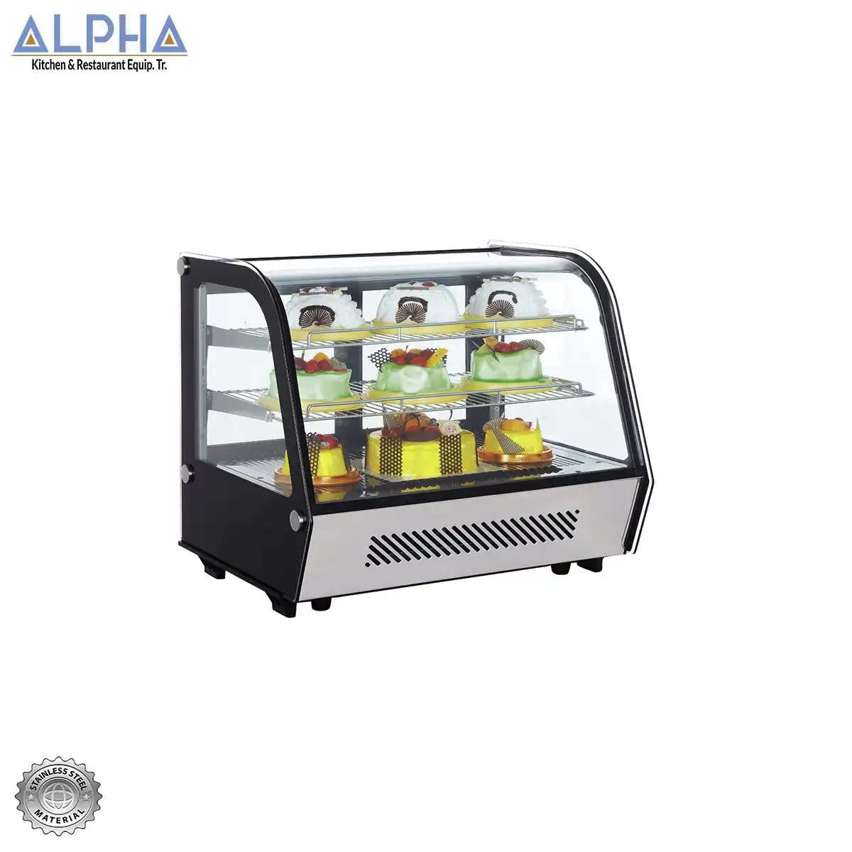Cake Display Chiller 900 | cake display chiller countertop | countertop cake display chiller | Cold Showcase | COLD SHOWCASE CS900CT | Cake Showcase Chiller