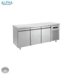Chiller 3 Doors Counter Gr , Counter Top Chiller, 3 Doors Chiller, Commercial Chiller, Beverage Chiller, Restaurant Chiller, Cafe Chiller, Bar Chiller, Convenience Store Chiller, GN Compatible Chiller, HACCP Control Panel, Stainless Steel Chiller, Energy Efficient Chiller, LED Lighting Chiller, TECNOFRIGO