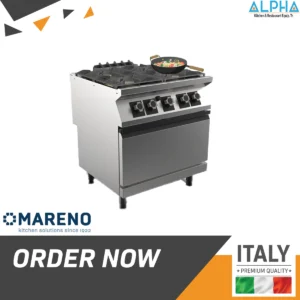 4 Burner Gas Range with Oven PC98GFG